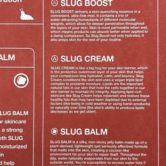 Future Wise Slugging Starter Set Slug Boost Slug Cream Slug Balm - Picture 4 of 5